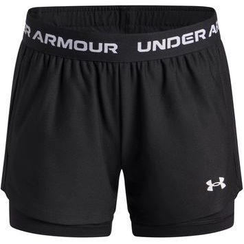 UNDER ARMOUR UA Tech Play Up 2n1 Short-BLK