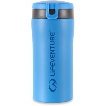 LIFEVENTURE Flip-Top Thermal Mug 300ml blue