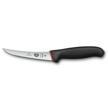 VICTORINOX Dual Grip, boning knife, 12cm, straight, super flex, black/red