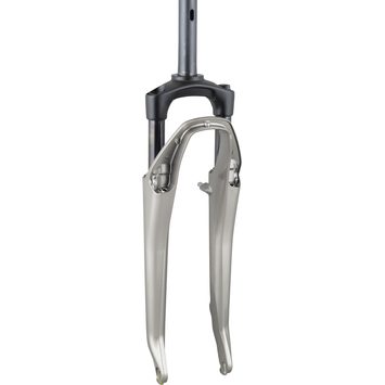 BONTRAGER Fork Susp Bontrager 1pc Forklight700V Unthread 50mm Gunmetal