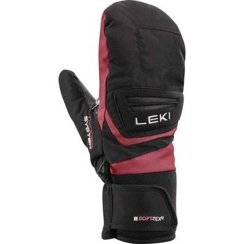LEKI Griffin 3D Junior Mitt, black-rose