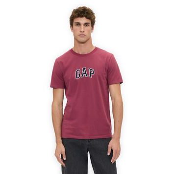 GAP 570044-43 Tričko s logem Růžová
