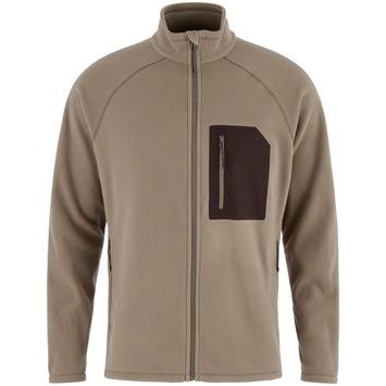 FJÄLLRÄVEN Kaipak Fleece M Suede Brown-Black Oak