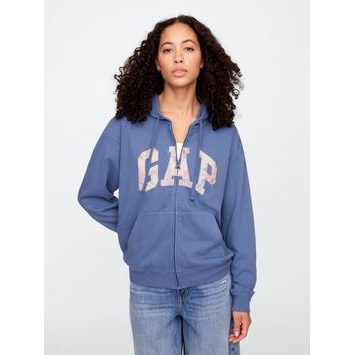 GAP 727433-06 Mikina s logem Modrá