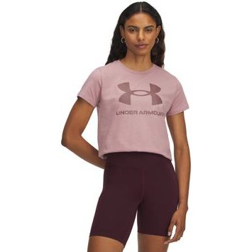 UNDER ARMOUR UA Logo SS-PNK