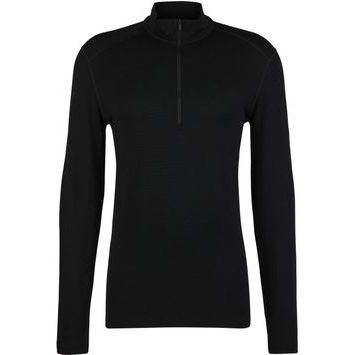 ICEBREAKER M 260 Tech LS Half Zip BLACK