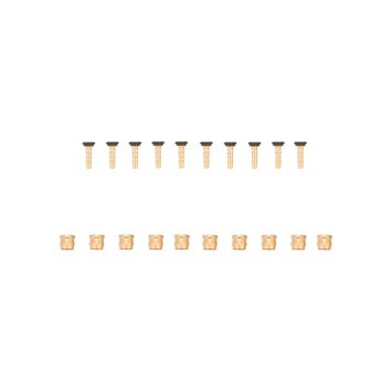 TREK Tektro Hose Fitting Kit Gold 10-Pack