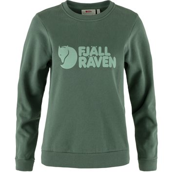 FJÄLLRÄVEN Fjällräven Logo Sweater W Deep Patina-Misty Green