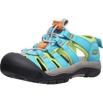 KEEN NEWPORT BOUNDLESS CHILDREN blue atoll/daiquiri green