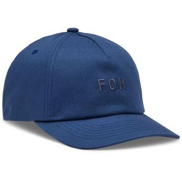 FOX Wordmark Adjustable Hat Indigo
