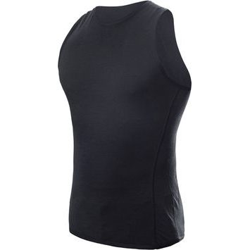 SENSOR MERINO AIR pánské triko bez rukávu černá