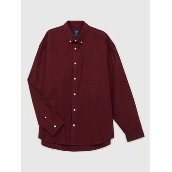 GAP Košile Oxford Červená