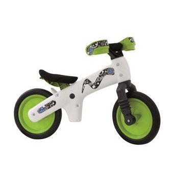 BELLELLI children's plastic bicycle, white-green
