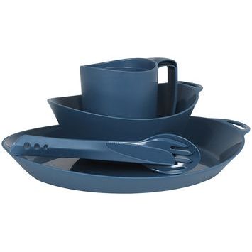 LIFEVENTURE Ellipse 4-Piece Set; navy blue