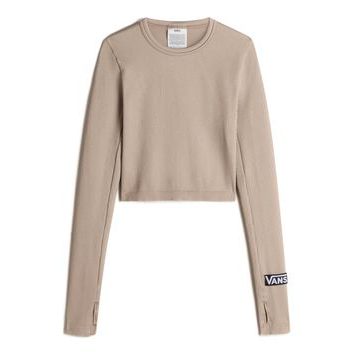 VANS MTE Crosspath Seamless LS Crop MUSHROOM