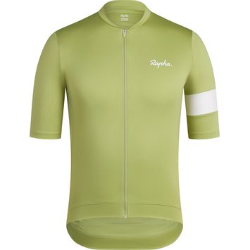 RAPHA Core Jersey, Fern / White Alyssum