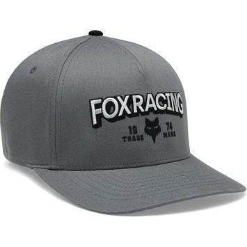 FOX Bold Flexfit Hat Pewter