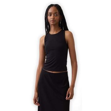 GAP 886602-00 Strečový crop top Černá