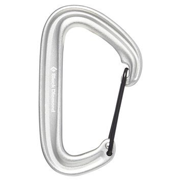 BLACK DIAMOND LITEWIRE CARABINER Light Gray