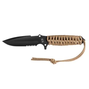 TB OUTDOOR MARAUDEUR PARACORD 550 ® COYOTE BROWN / SERRATED BLADE + KYDEX SHEATH SERRATED