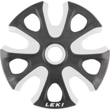 LEKI Big Mountain Basket, white-black