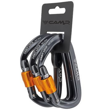 CAMP Orbit Lock 3 Pack; gun metal