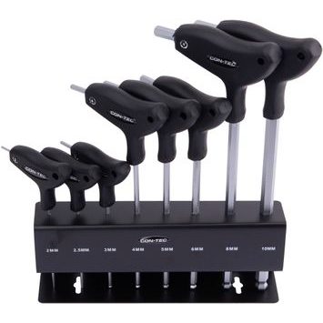 CONTEC Hex Key Wrench Set 2/2,5/3/4/5/6/8/10mm