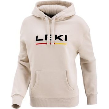LEKI Logo Hoodie Women, beige