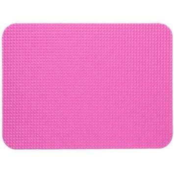 YATE Sedátko 307x220x12 mm růžová / tm. modrá - bez ucha