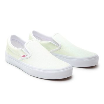VANS UA Classic Slip-On (UV GLITTER), PINK/TR WHT
