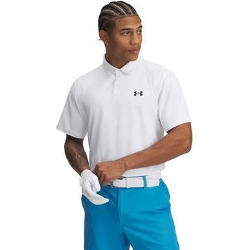 UNDER ARMOUR UA T2G Pique Polo, bílá