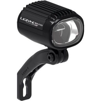 LEZYNE E-BIKE MINI StVZO E300+ FRONT / MATTE BLACK