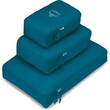 OSPREY PACKING CUBE SET, waterfront blue