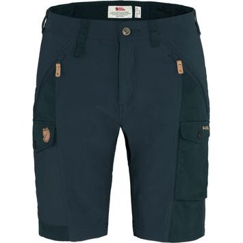 FJÄLLRÄVEN Nikka Shorts Curved W Dark Navy