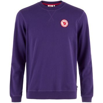 FJÄLLRÄVEN 1960 Logo Badge Sweater M Dark Violet