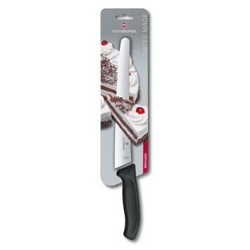 VICTORINOX 6.8633.26B Swiss Classic pastry knife, wavy,26cm