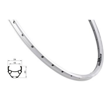 FORCE F CLASSIC 622x19, 36děr, stříbrný