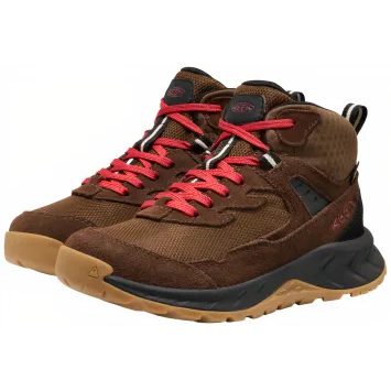 KEEN HIGHTRAIL MID WP YOUTH dark earth/garnet