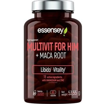 TREC NUTRITION ESSENSEY Multivitamíny pro muže s MACA - 90 kapslí