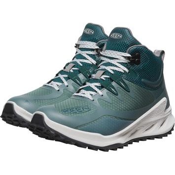 KEEN ZIONIC MID WP WOMEN, dark forest/sea moss