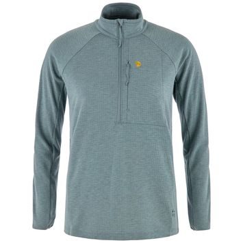 FJÄLLRÄVEN Bergtagen Midlayer Half Zip W Nimbus Blue