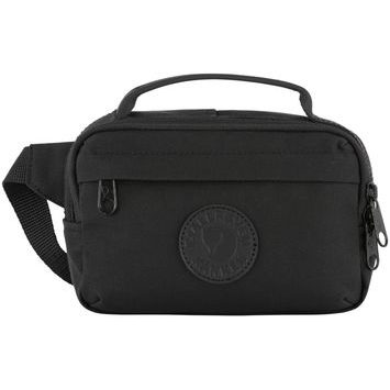 FJÄLLRÄVEN Kånken No. 2 Hip Pack 2 Black-Black