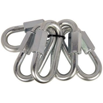 CAMP Set 5 Oval Quick Link 10 mm steel