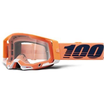 100% RACECRAFT 2 Goggle - Coral - Clear Lens