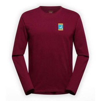 LA SPORTIVA Moon Climb Long Sleeve M Redwood
