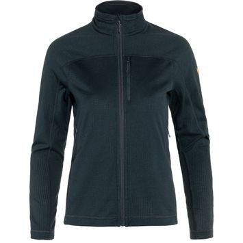FJÄLLRÄVEN Abisko Lite Fleece Jacket W Dark Navy