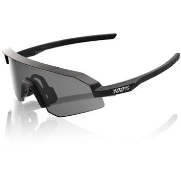 100% SLENDALE XS - Matte Black - Smoke Lens