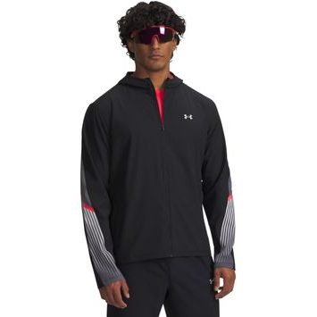 UNDER ARMOUR UA Velociti Storm Hooded Jkt-BLK