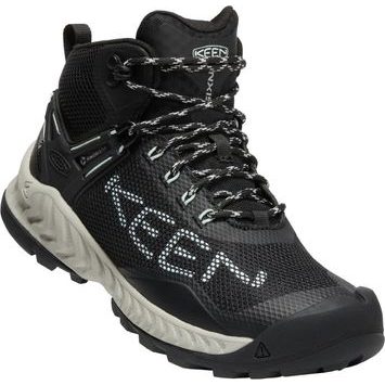 KEEN NXIS EVO MID WP WOMEN, black/blue glass