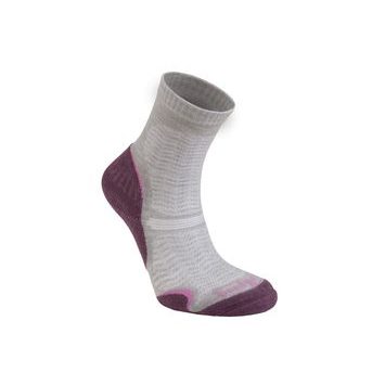 BRIDGEDALE Hike UL T2 MP Crew Women's, aubergine